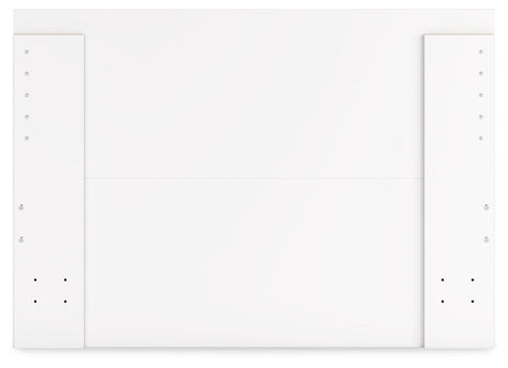 Onita White Full Panel Platform Youth Bed - Ornate Home