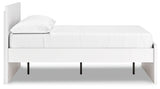 Onita White Full Panel Platform Youth Bed - Ornate Home