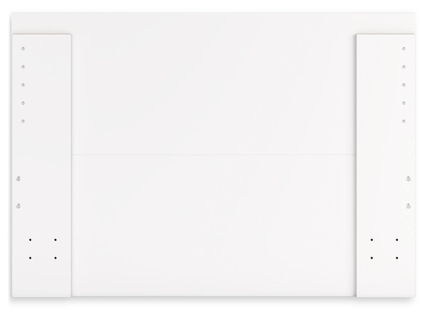 Onita White Full Panel Platform Youth Bed with 2 Side Storage - Ornate Home