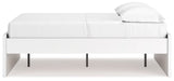 Onita White Full Platform Bed (Online Special Price) - Ornate Home