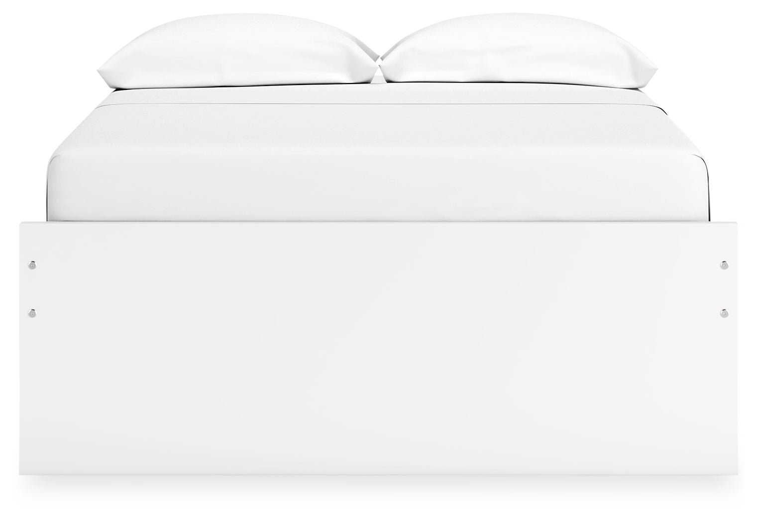 Onita White Full Platform Bed (Online Special Price) - Ornate Home