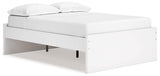 Onita White Full Platform Bed (Online Special Price) - Ornate Home