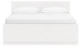 Onita White King Panel Platform Bed (Online Special Price) - Ornate Home