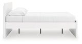 Onita White King Panel Platform Bed (Online Special Price) - Ornate Home
