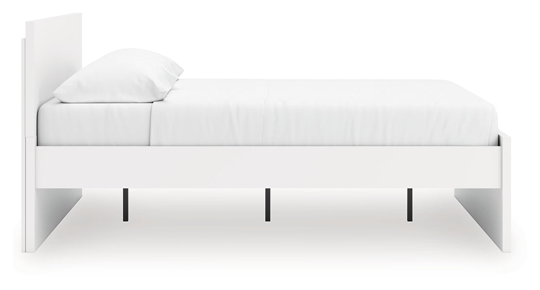 Onita White King Panel Platform Bed (Online Special Price) - Ornate Home