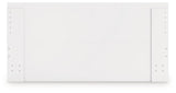 Onita White King Panel Platform Bed (Online Special Price) - Ornate Home