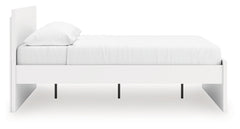 Onita White King Panel Platform Bed - Ornate Home