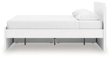 Onita White King Panel Platform Bed with Storage (Online Special Price) - Ornate Home