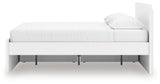 Onita White King Panel Platform Bed with Storage - Ornate Home