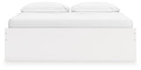 Onita White King Platform Bed (Online Special Price) - Ornate Home