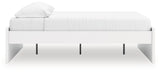 Onita White King Platform Bed (Online Special Price) - Ornate Home