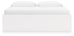 Onita White King Platform Bed - Ornate Home