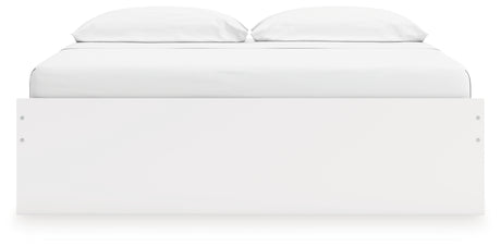 Onita White King Platform Bed - Ornate Home