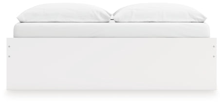 Onita White King Platform Bed - Ornate Home