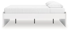 Onita White King Platform Bed - Ornate Home