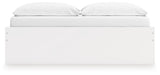 Onita White King Platform Bed with 2 Side Storage (Online Special Price) - Ornate Home
