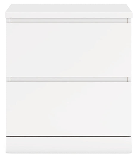 Onita White Nightstand - Ornate Home