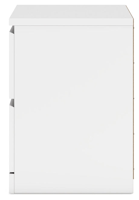 Onita White Nightstand - Ornate Home