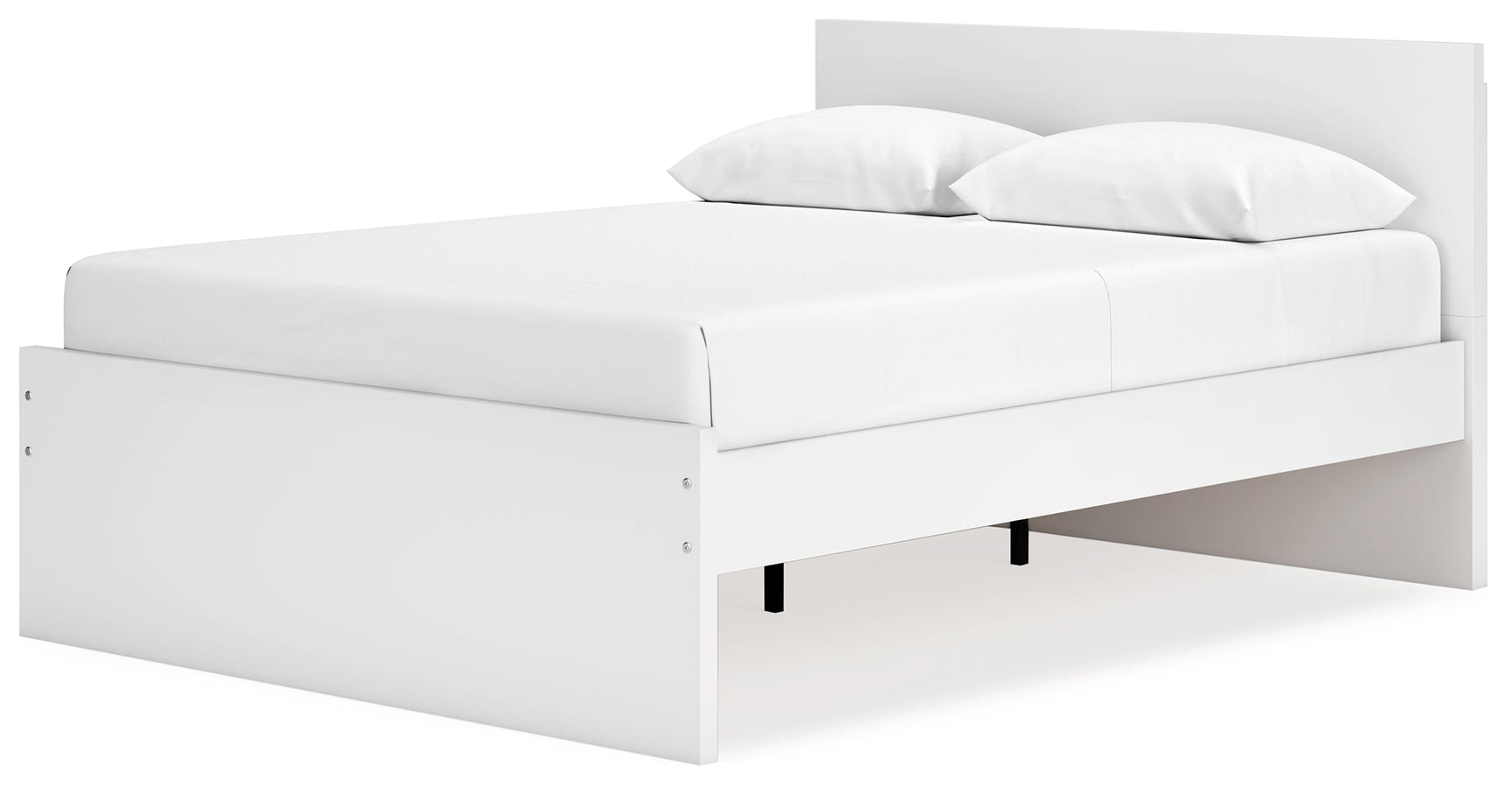 Onita White Queen Panel Platform Bed (Online Special Price) - Ornate Home