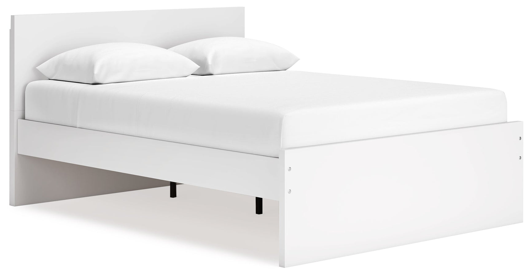Onita White Queen Panel Platform Bed (Online Special Price) - Ornate Home