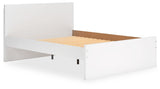 Onita White Queen Panel Platform Bed - Ornate Home