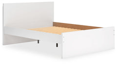 Onita White Queen Panel Platform Bed - Ornate Home