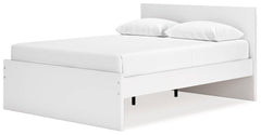 Onita White Queen Panel Platform Bed - Ornate Home