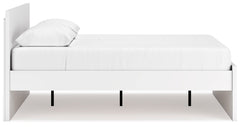 Onita White Queen Panel Platform Bed - Ornate Home