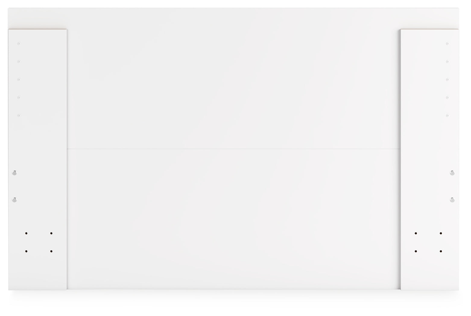 Onita White Queen Panel Platform Bed with 2 Side Storage - Ornate Home