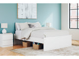Onita White Queen Platform Bed (Online Special Price) - Ornate Home