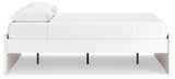 Onita White Queen Platform Bed (Online Special Price) - Ornate Home