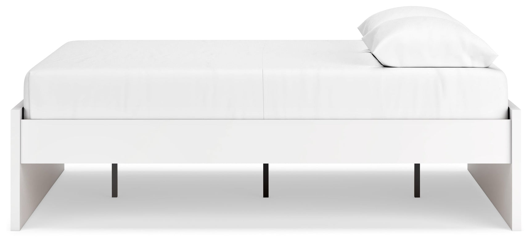 Onita White Queen Platform Bed (Online Special Price) - Ornate Home