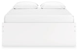 Onita White Queen Platform Bed (Online Special Price) - Ornate Home