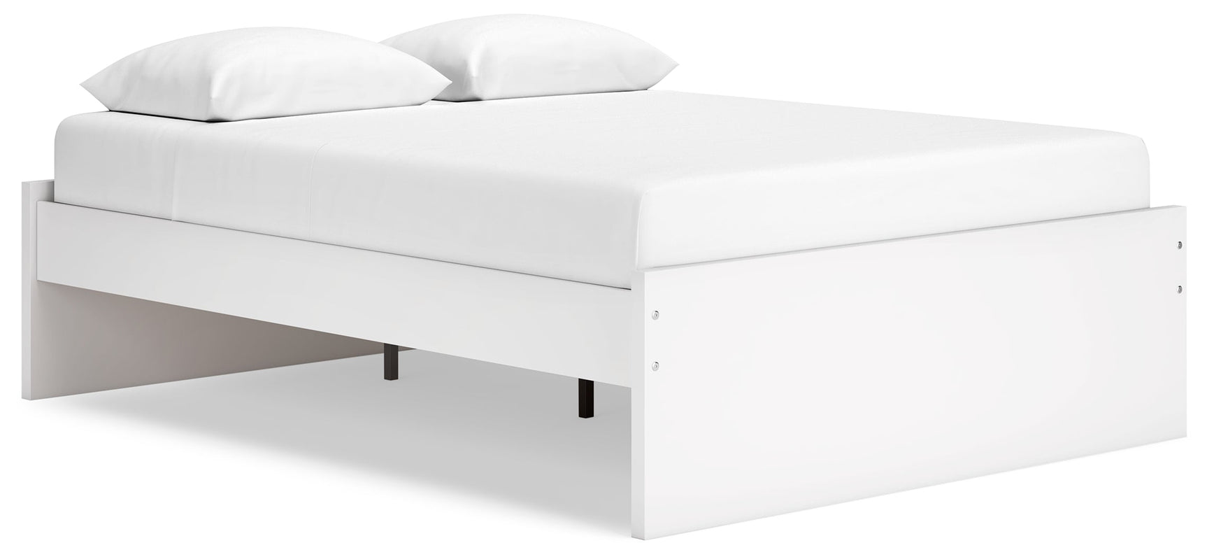 Onita White Queen Platform Bed (Online Special Price) - Ornate Home