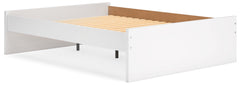 Onita White Queen Platform Bed - Ornate Home