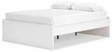 Onita White Queen Platform Bed - Ornate Home