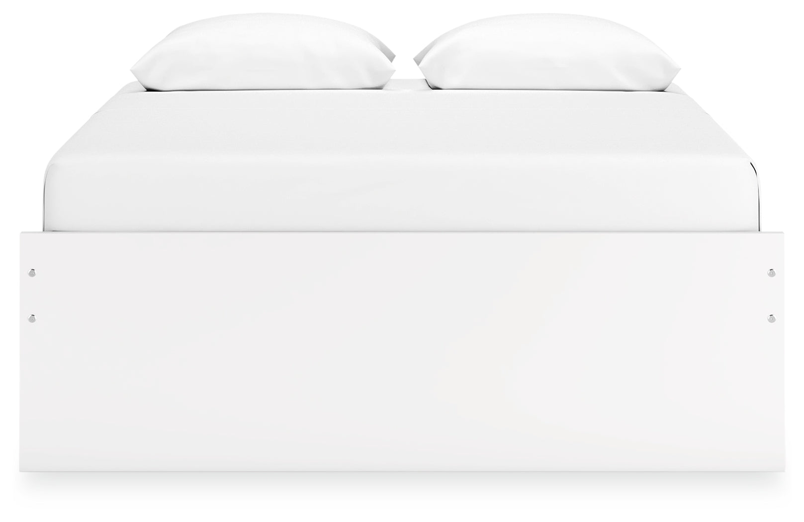 Onita White Queen Platform Bed - Ornate Home