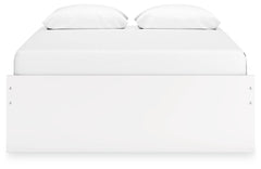 Onita White Queen Platform Bed - Ornate Home