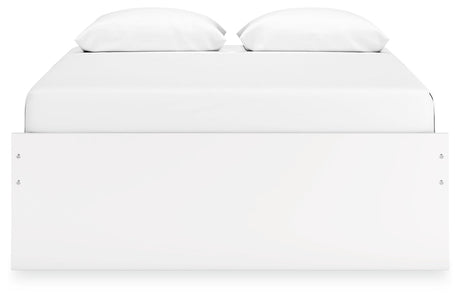 Onita White Queen Platform Bed - Ornate Home