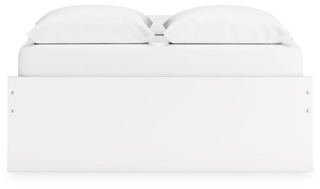 Onita White Queen Platform Bed - Ornate Home