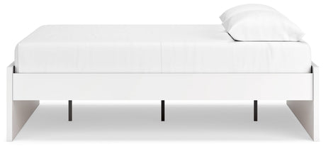 Onita White Queen Platform Bed - Ornate Home