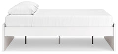 Onita White Queen Platform Bed - Ornate Home