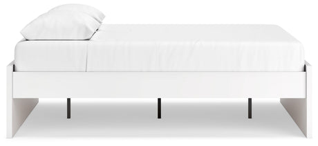 Onita White Queen Platform Bed - Ornate Home