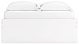 Onita White Queen Platform Bed with 2 Side Storage (Online Special Price) - Ornate Home