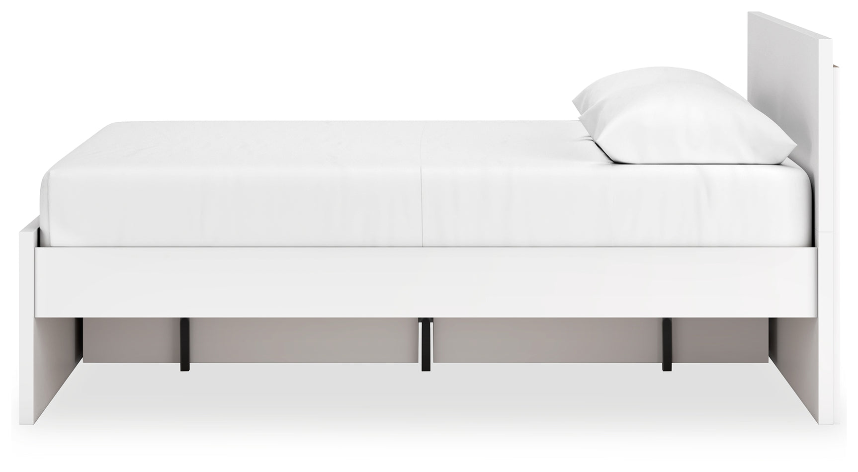 Onita White Queen Storage Bed, Chest and Nightstand - Ornate Home