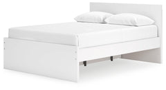 Onita White Queen Storage Bed, Chest and Nightstand - Ornate Home