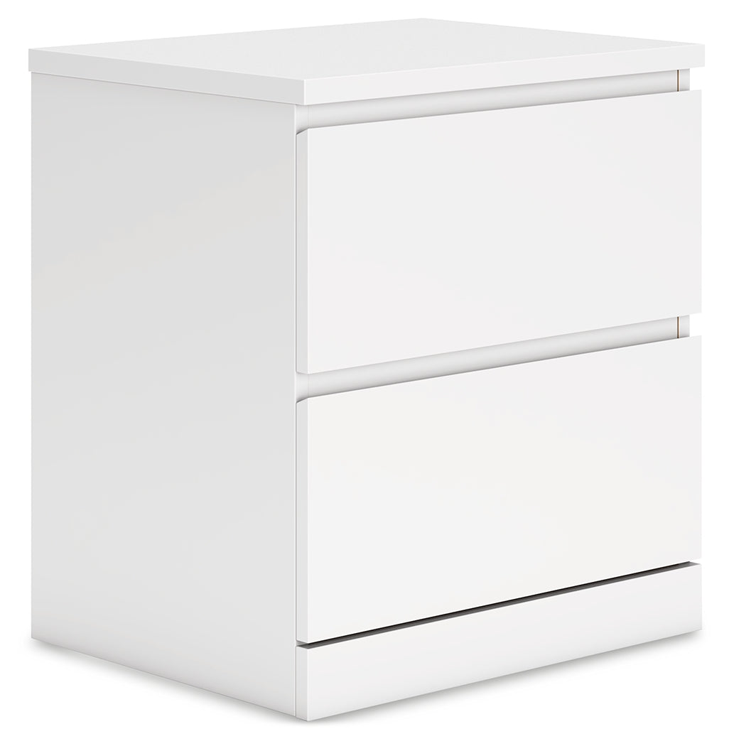 Onita White Queen Storage Bed, Chest and Nightstand - Ornate Home