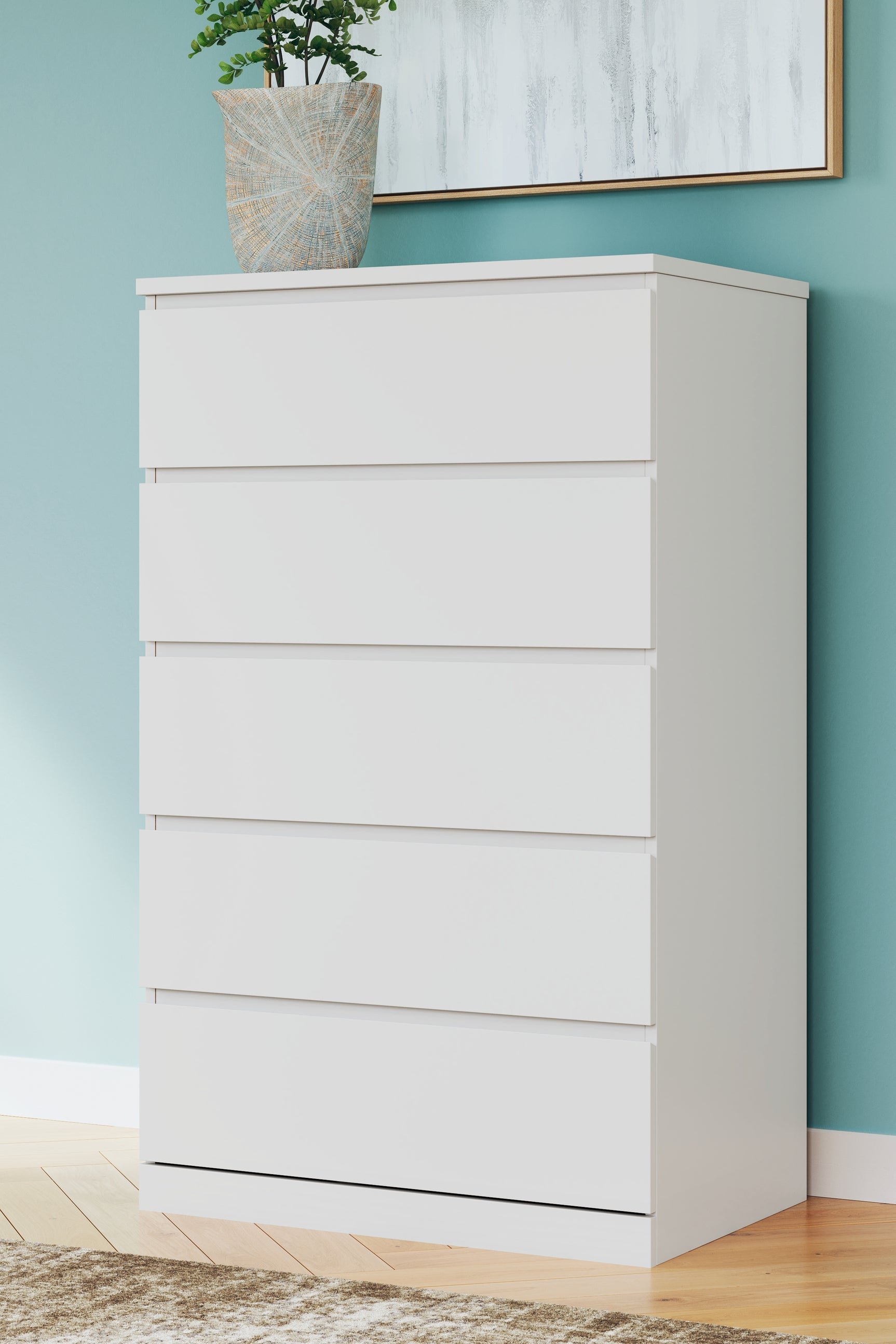 Onita White Queen Storage Bed, Chest and Nightstand - Ornate Home