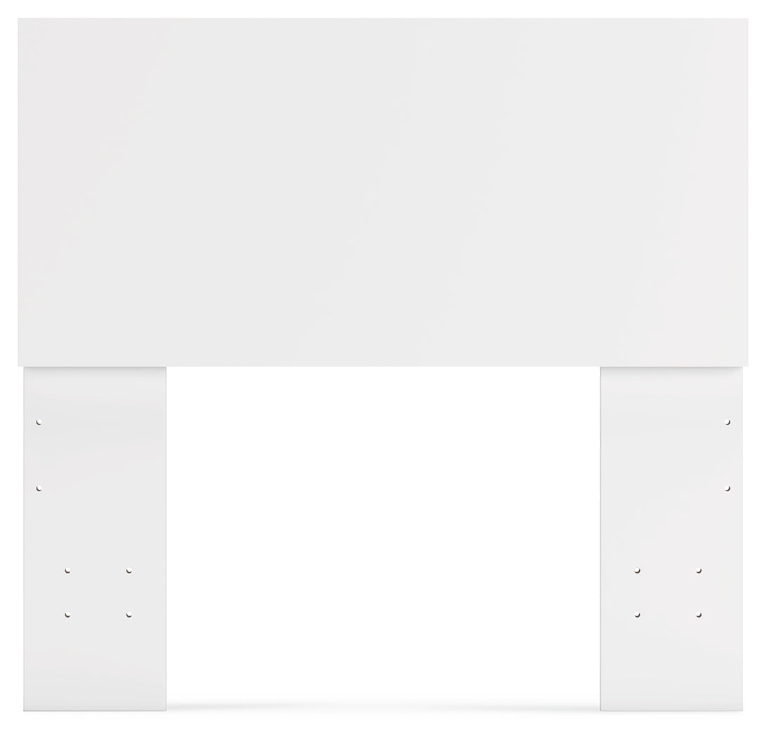 Onita White Twin Panel Headboard (Online Special Price) - Ornate Home