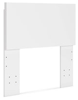 Onita White Twin Panel Headboard (Online Special Price) - Ornate Home